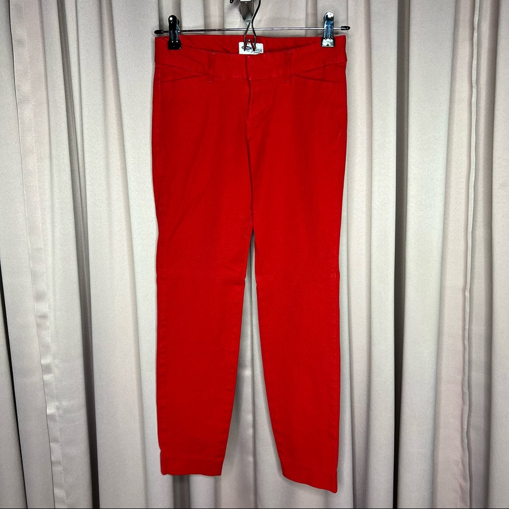Red pixie pant